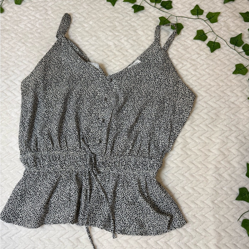 Sienna Sky Black and White Camisole